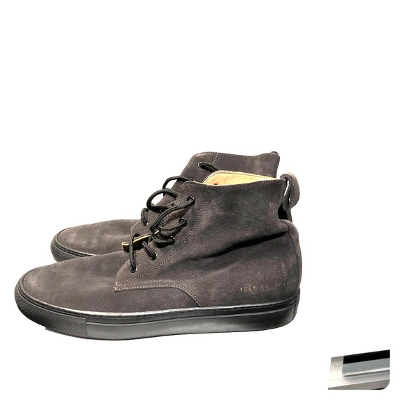 Common Projects Other - Common Projects Dark Grey Suede Boot Size 41